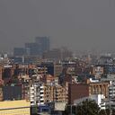 Panorámica de la contaminación del aire en Bogotá.