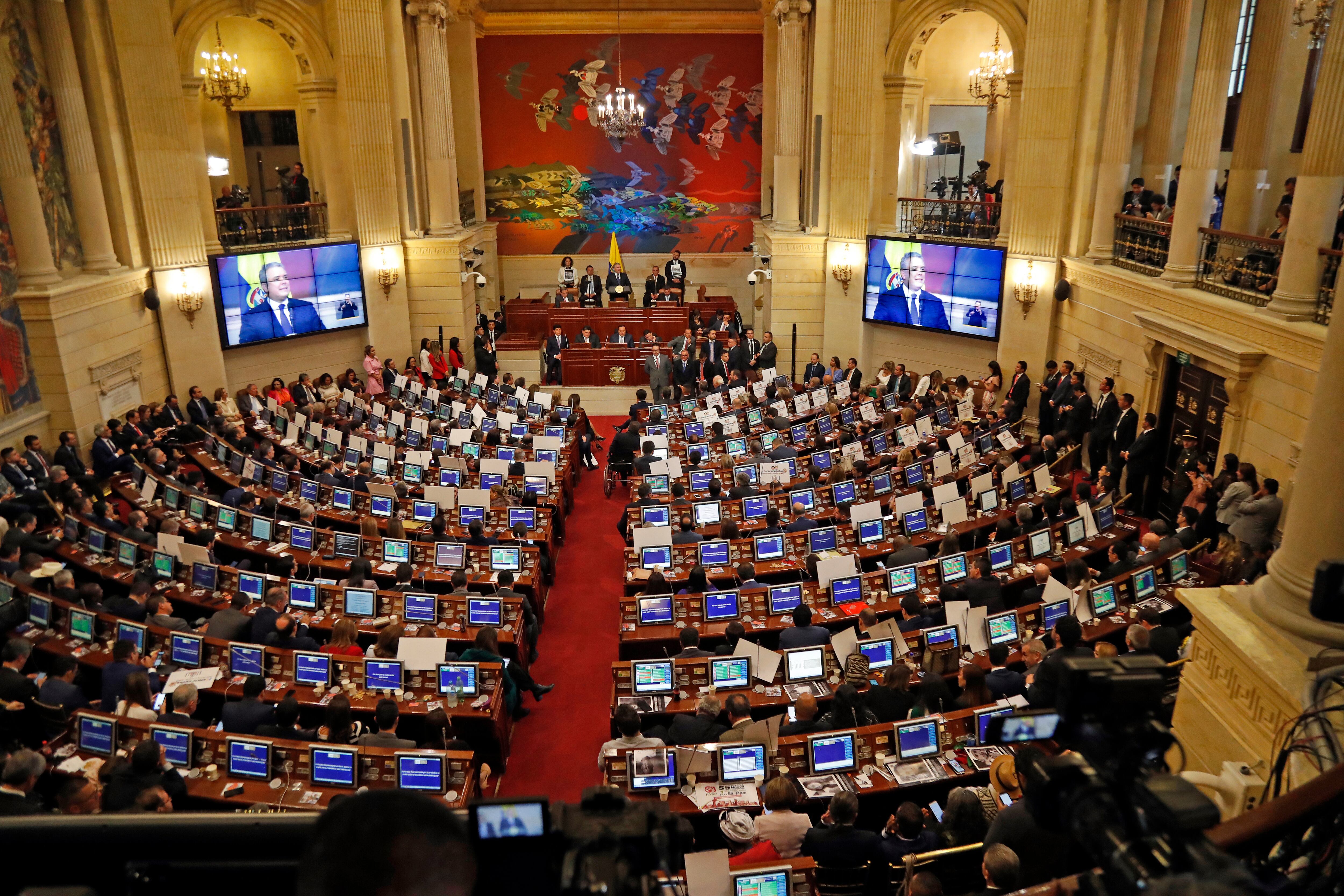 Instalación del Congreso 2019
Cámara de Representantes
Capitolio
Presidente Iván Duque