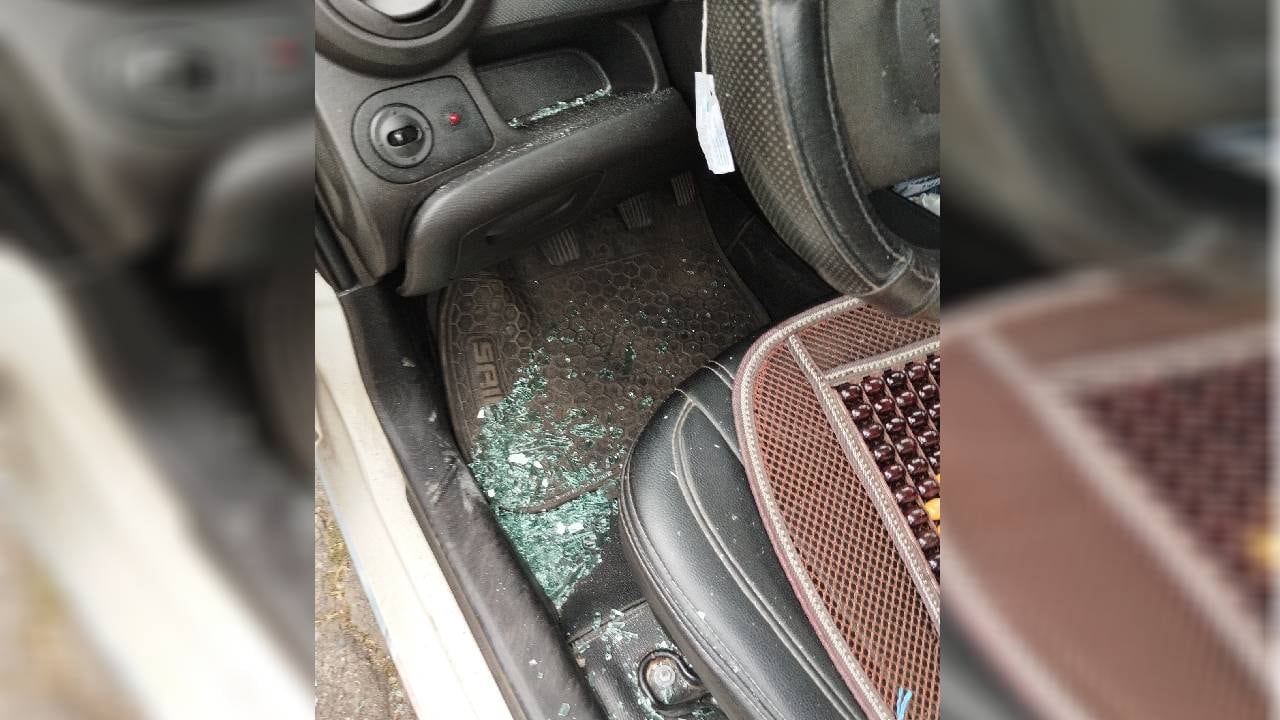 Escena del atentado contra candidata al Parlamento ecuatoriano.