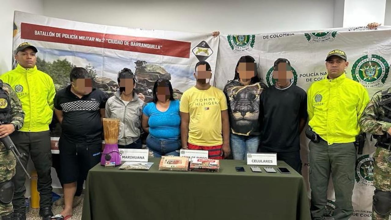 La banda estaba comandada por una mujer, y al menos tres fueron capturadas en el operativo.