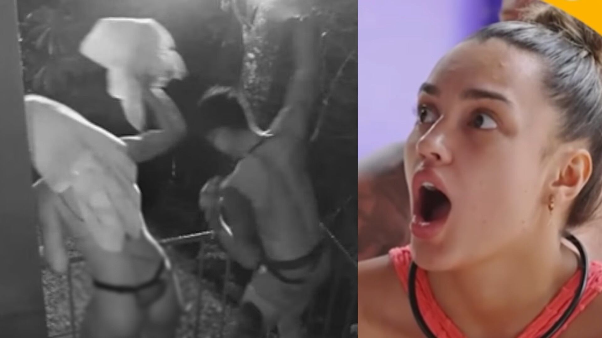 Yan y La Flaca no se midieron con el consumo de alcohol e hicieron estragos en el cubo.