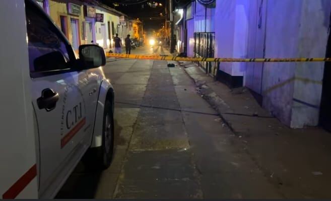 El hecho se registró en el barrio La Candelaria de Piedecuesta.