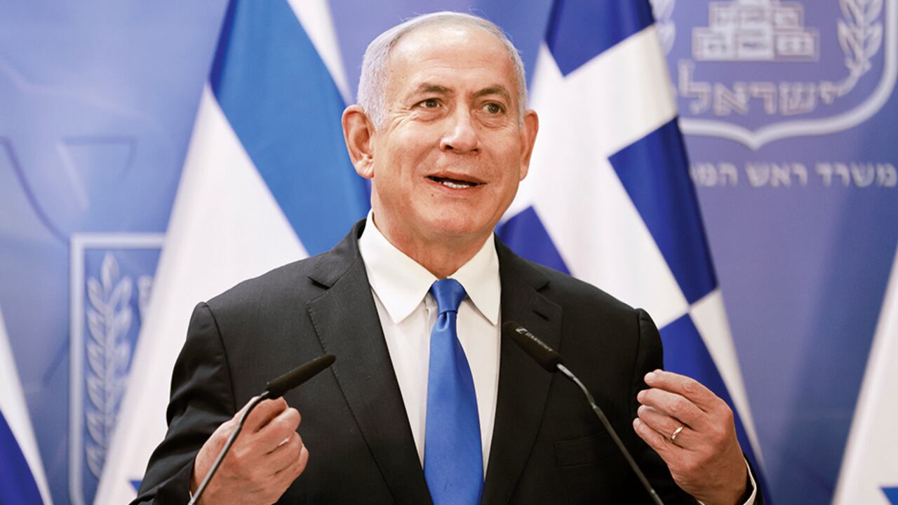 Benjamín Netanyahu, primer ministro de Israel
