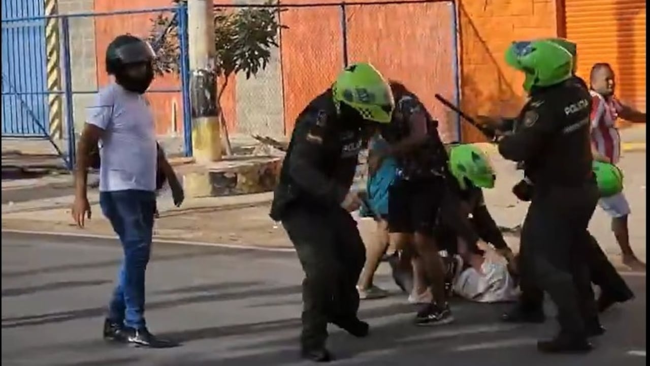 Riña en Malambo, Atlántico.