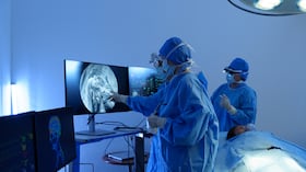 La tecnología analizó la cirugía en directo y ayudó a identificar zonas que debían evitarse.