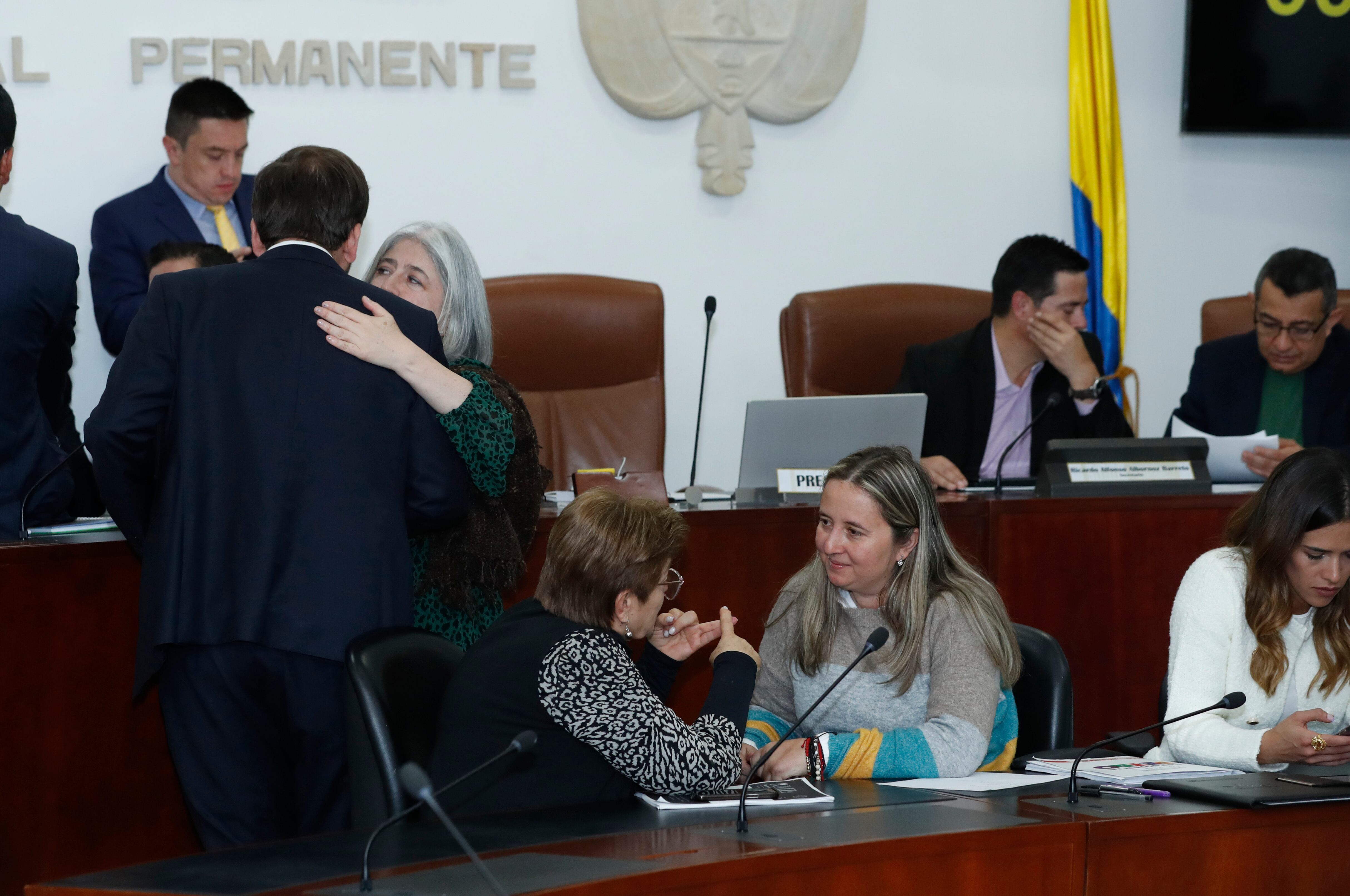Representantes  debate de la reforma a la salud
