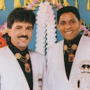 Rafael Orozco e Israel Romero, integrantes del Binomio de Oro. Israel es uno de los protagonistas del primer episodio de Historia de un clásico.