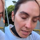 Taliana Vargas se mostró afectada tras terremoto