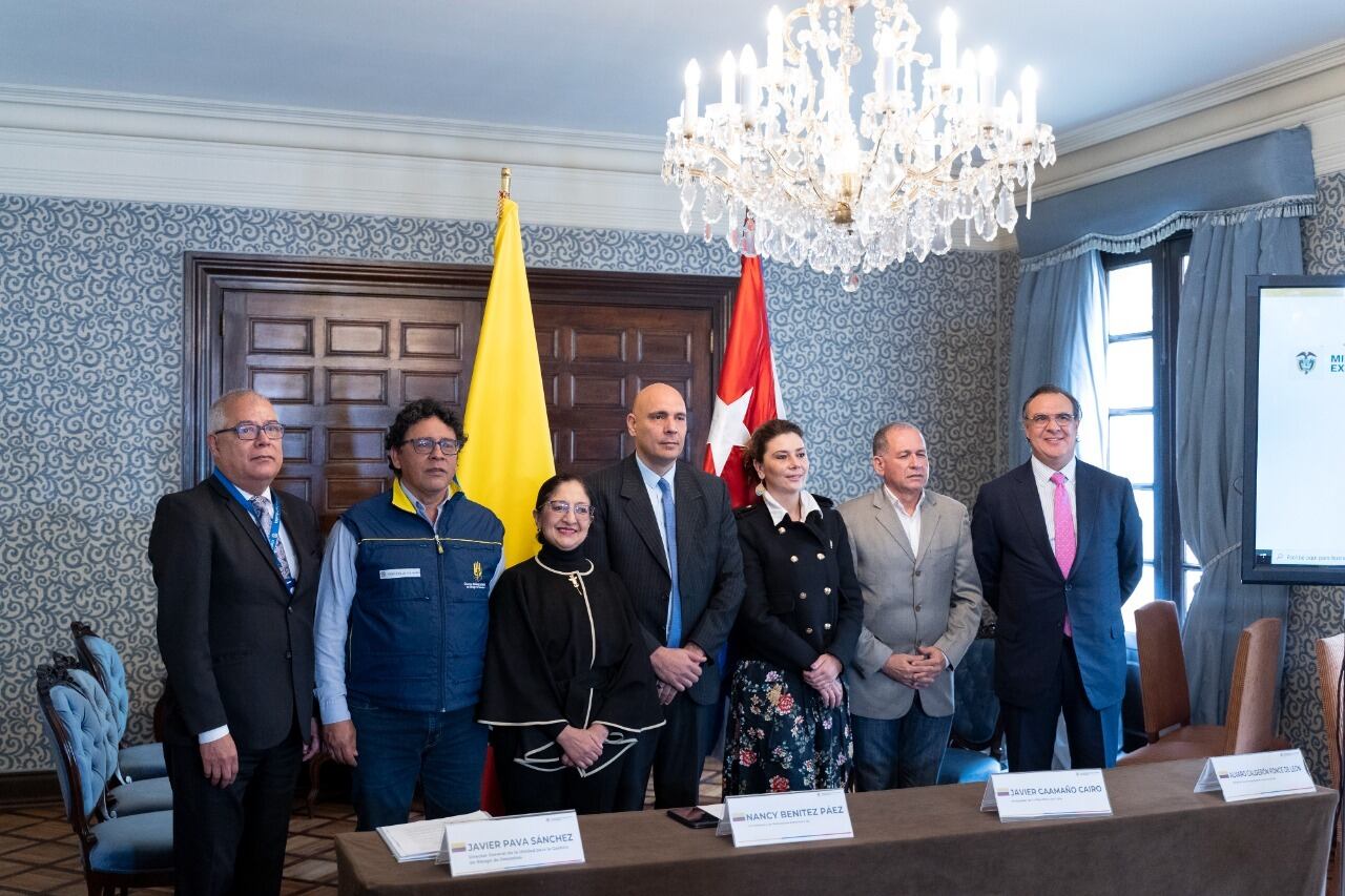 La Cancillería envió ayudas a Cuba.