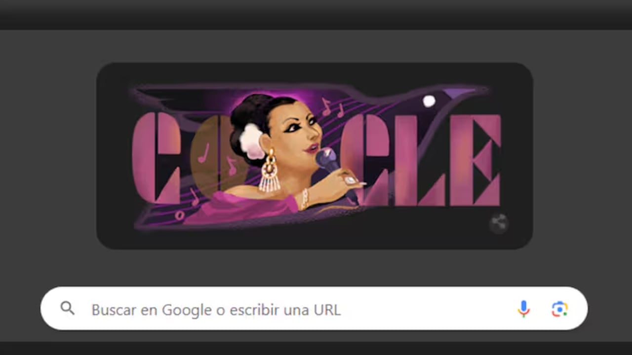 Lola Beltrán es un ícono de la música mexicana y por eso protagoniza el doodle de Google
