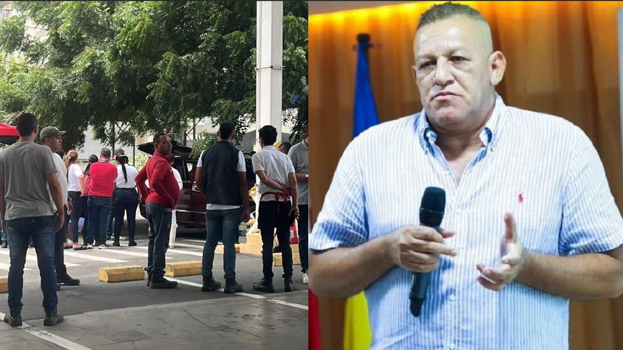 Sitio del ataque criminal y la víctima de este atentado.