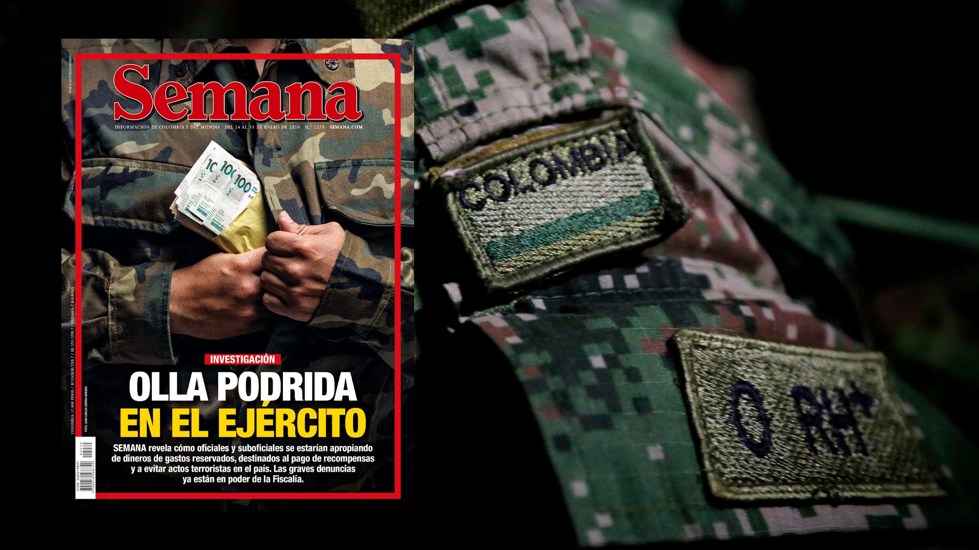 Portada Semana, Olla podrida en el Ejército.