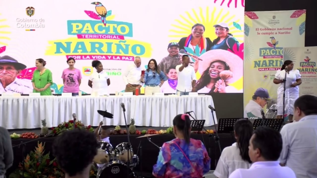 Evento regional del Gobierno en Tumaco al cual no asistió el presidente Gustavo Petro.