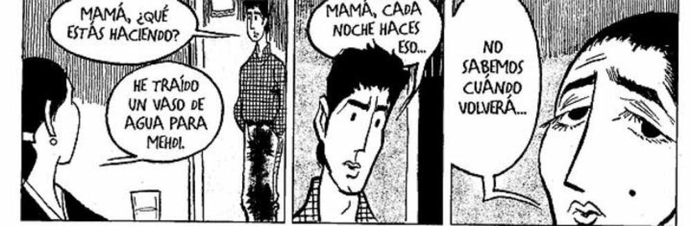 Viñetas de El paraíso de Zahra. Norma Editorial