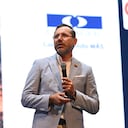 Jaime Andrés Beltrán, ministro de Vivienda, participó del Congreso Colombiano de la Construcción. Foto suministrada por Camacol.