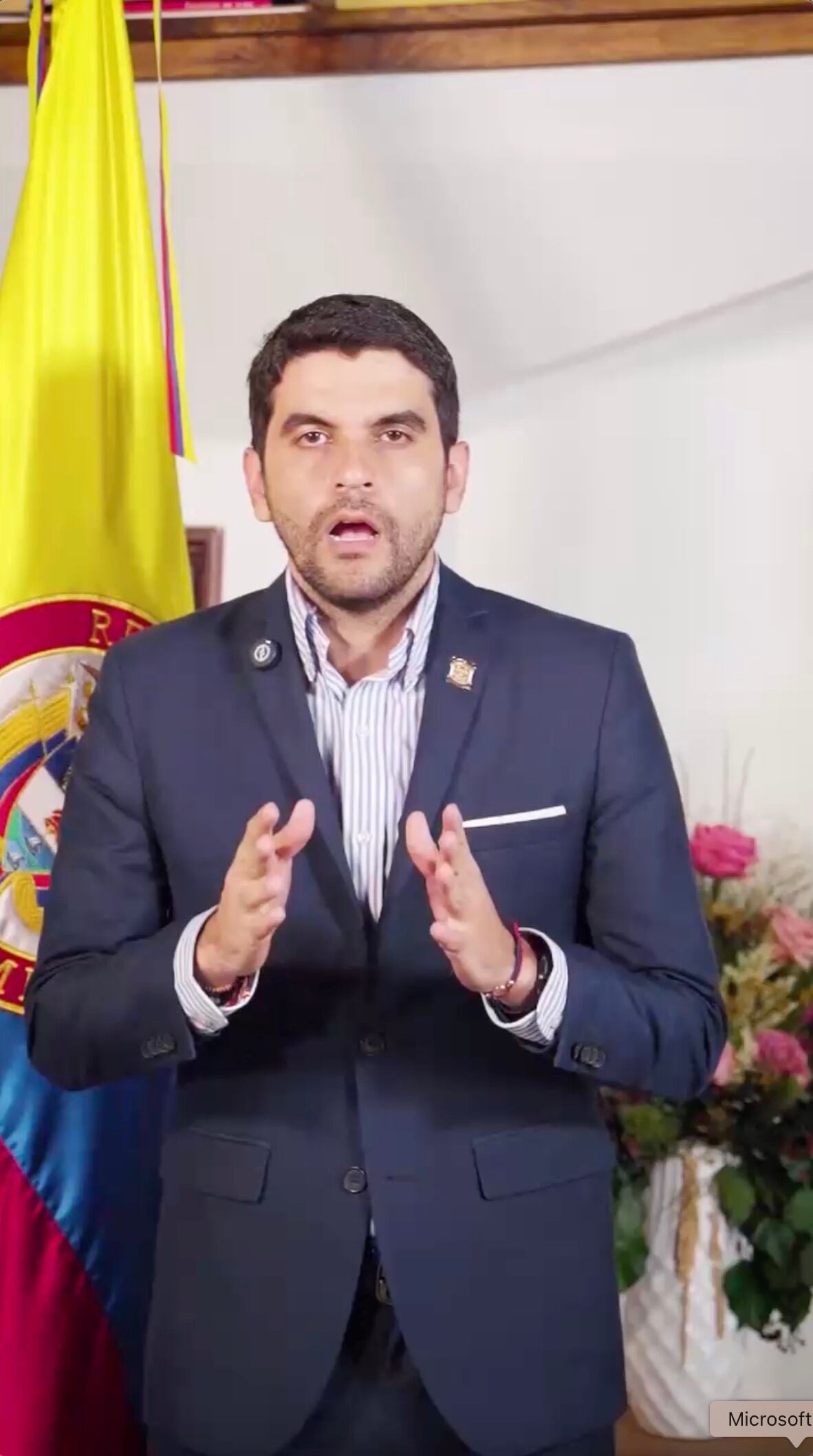 RESPUESTA A LA ALOCUCIÓN PRESIDENCIAL POR PARTE DE LA OPOSICIÓN

El Representante a la Cámara, Hernán Cadavid: “Desde el día uno somos la oposición al gobierno de Gustavo Petro y desde ya estamos preparados para que la Colombia del 2026 vuelva a ser segura”.