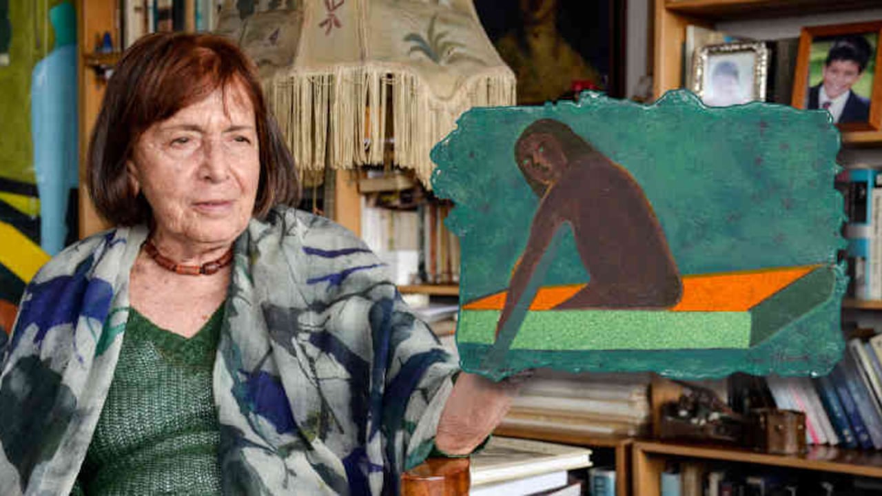 Beatriz González sigue experimentando con nuevos materiales y objetos. Este año decidió adaptar su obra ‘Boga, boga’ a una vajilla.