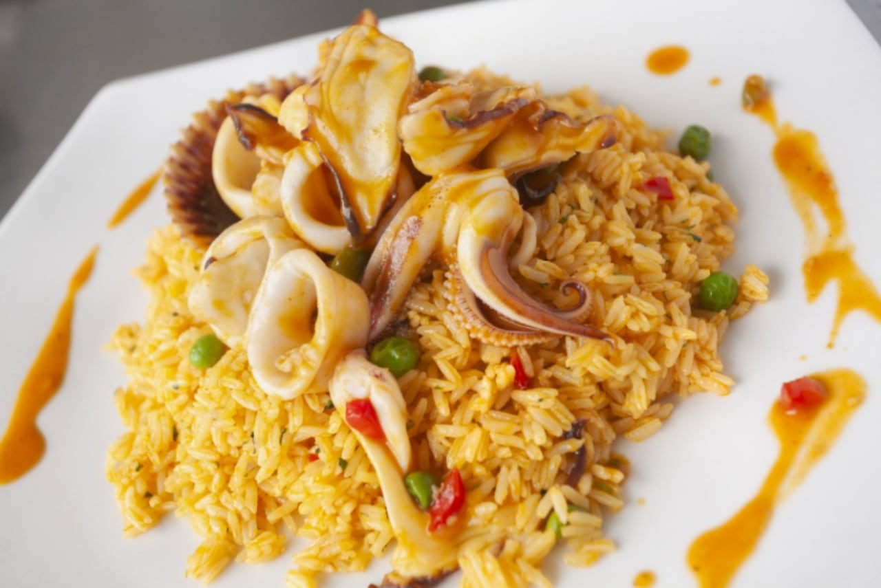 Arroz con mariscos