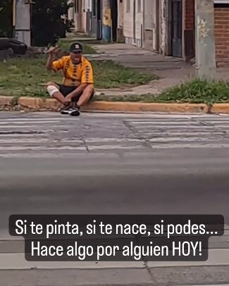 "Hacé algo por alguien hoy": el mensaje final de Gastón De Vito.