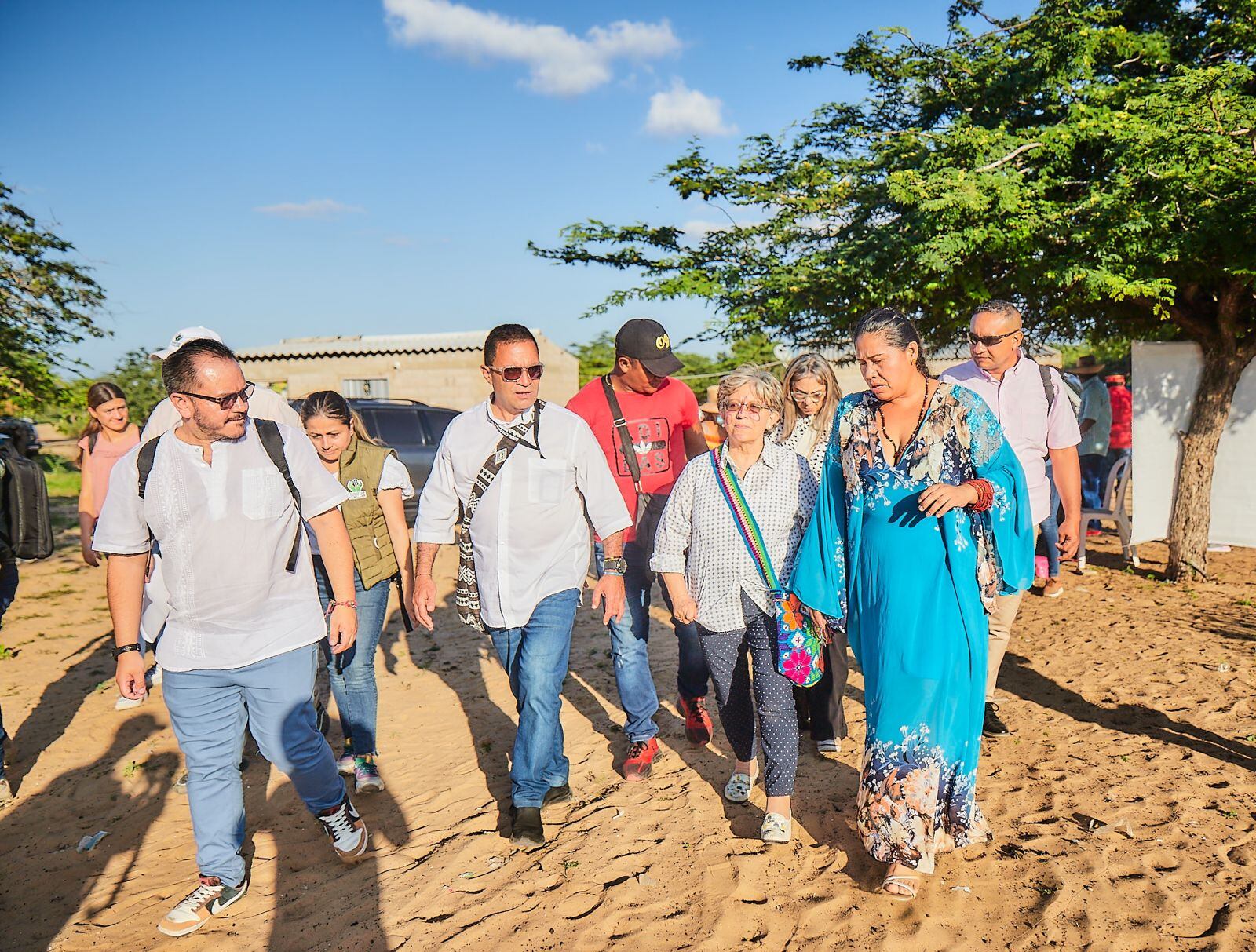 La Directora General del Instituto Colombiano de Bienestar Familiar (ICBF), Concepción Baracaldo Aldana, anunció acuerdos con las Autoridades Wayúu.