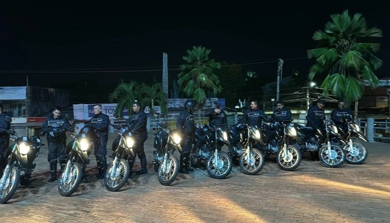 Integrantes de la seguridad privada que se encuentra en Sincelejo, Sucre.
