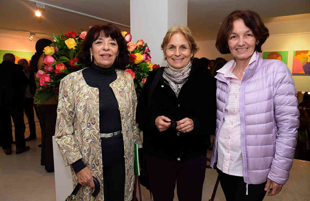 Eugenia Cárdenas, Tutua Boshell y Pilar Copete. 