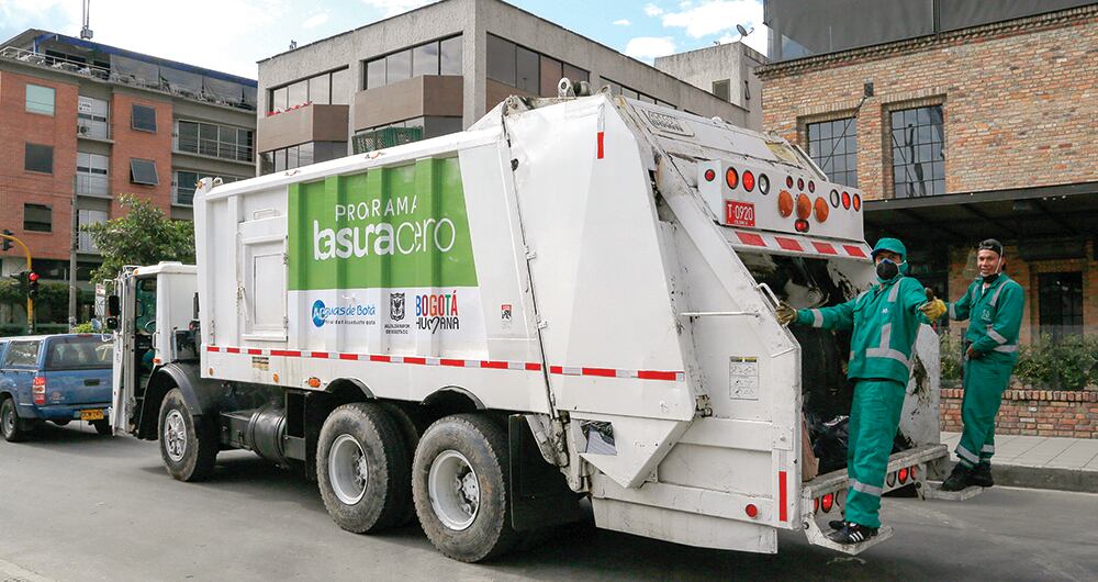 Camiones recolectores de basura. 