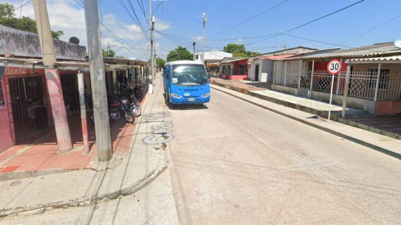 Sitio donde se registró el ataque criminal