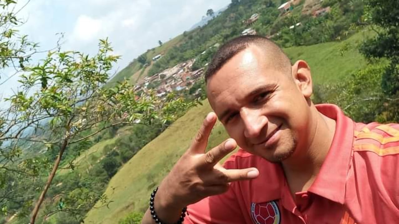 Yeri Gaitán, presidente de la JAC del Corregimiento de Villa Colombia, en Jamundí.