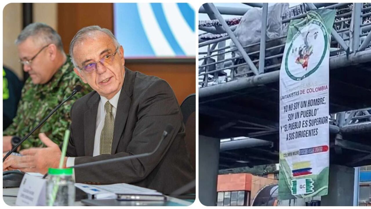 El ministro de Defensa, Iván Velásquez, señaló que el Clan de Golfo busca presionar al Gobierno.