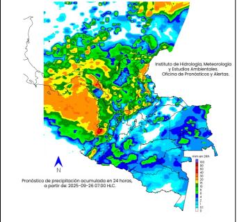 Reporte clima último fin de semana septiembre.