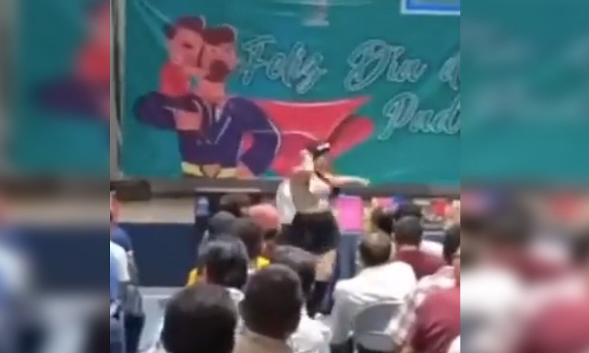 Celebración del día del padre en municipio de Huehuetán, México, se convirtió en manzana de la discordia por uso de strippers.