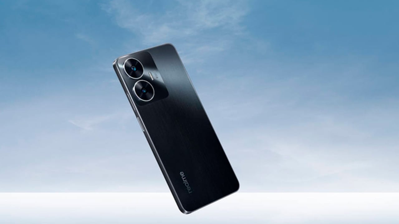 Smartphone que incorpora el sistema de notificaciones con cápsula en la pantalla.