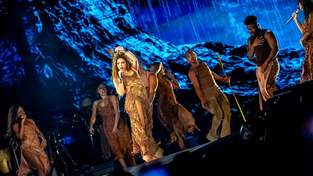 Shakira bate récords en México: un millón de personas conectadas en vivo
