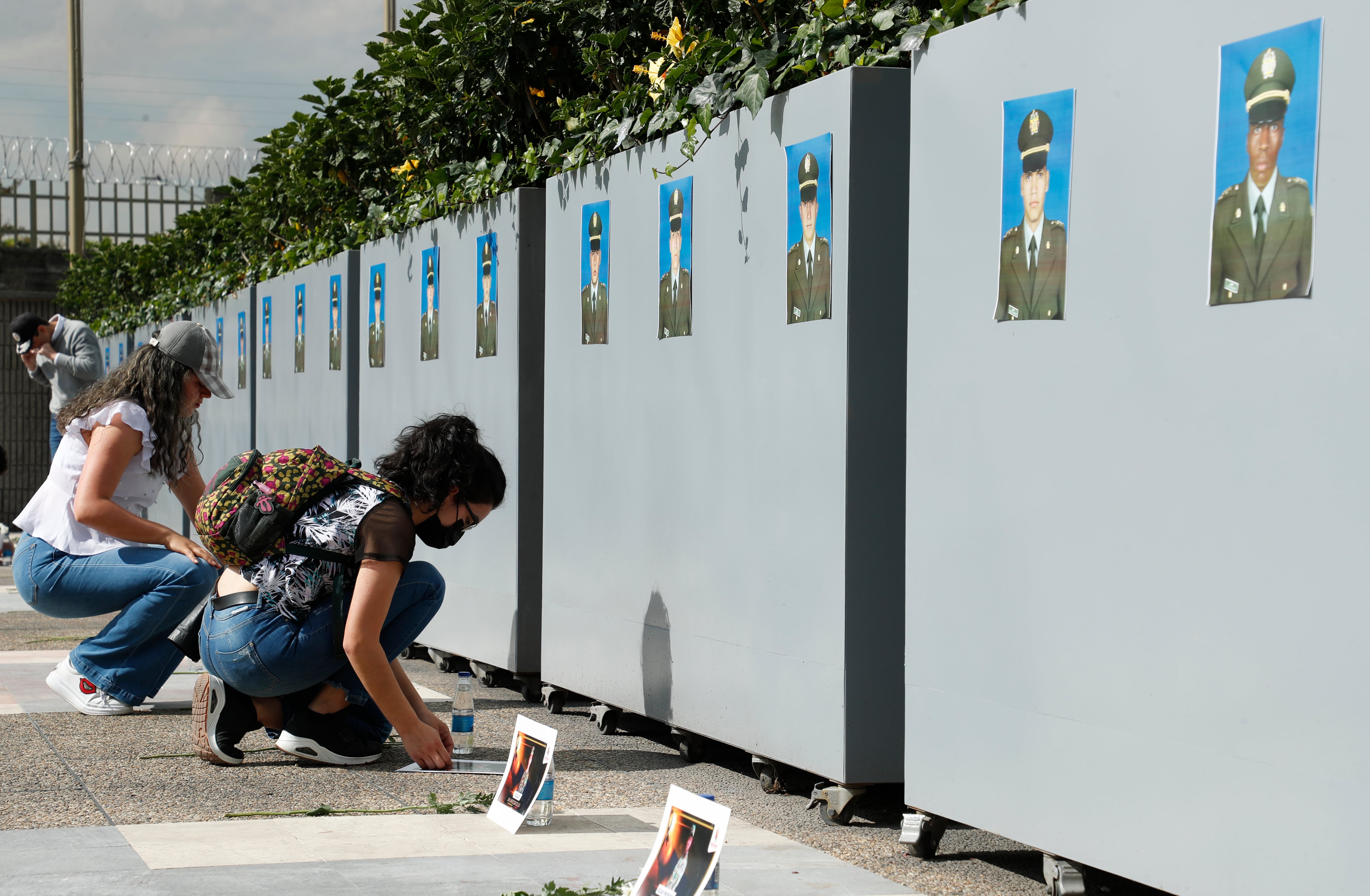 Familiares de miembros de la Fuerza Pública víctimas del conflicto
Bogotá enero 2022
Foto Guillermo Torres / Semana