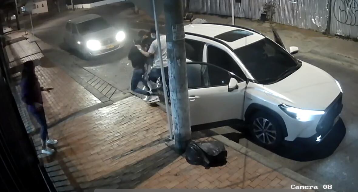 El robo de esta camioneta se registró en la localidad de Teusaquillo.