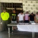 Los ocho presuntos integrantes de 'Los Ratones' fueron enviados a la cárcel.