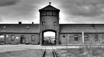El campo de concentración de Auschwitz en Polonia.