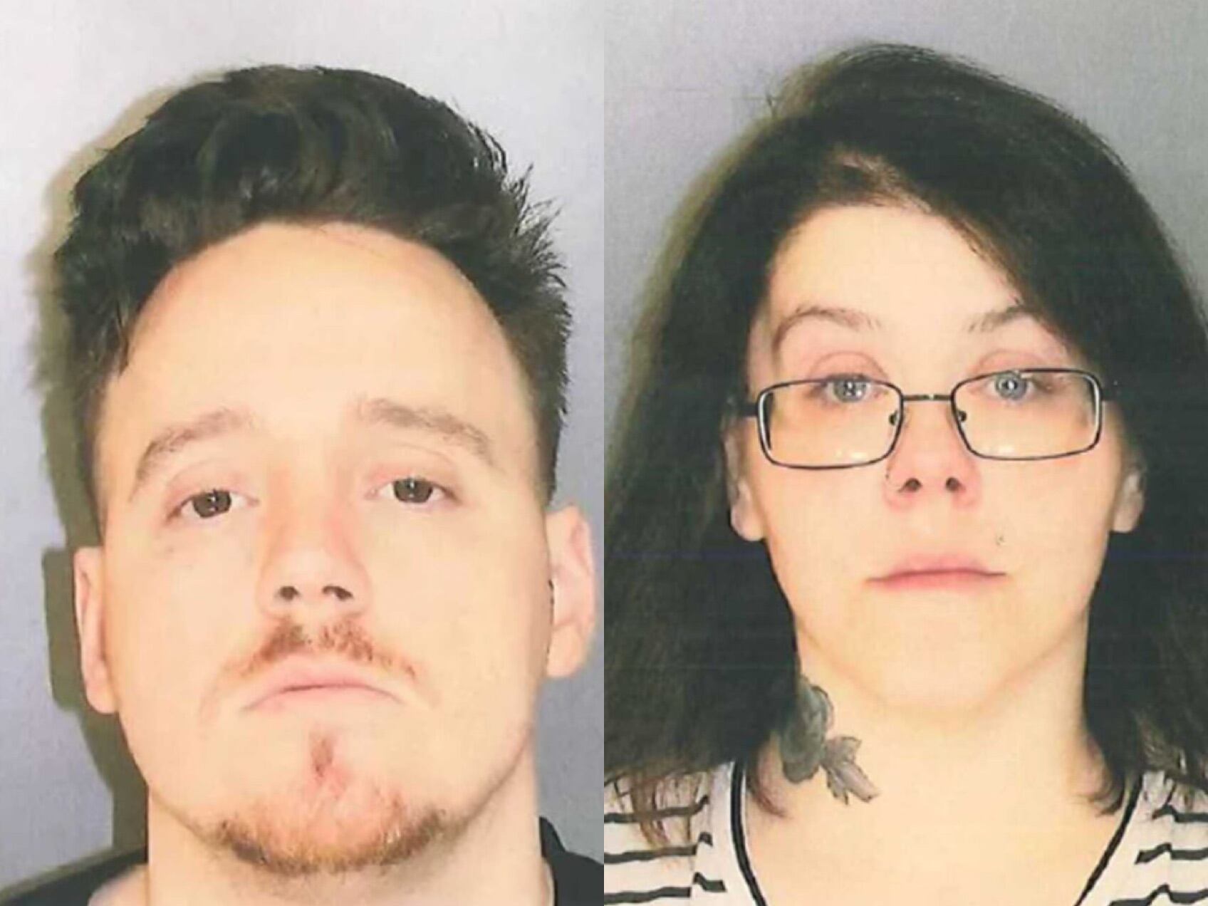 Amanda y Jason Moore. Foto: Chester County DA's Office.