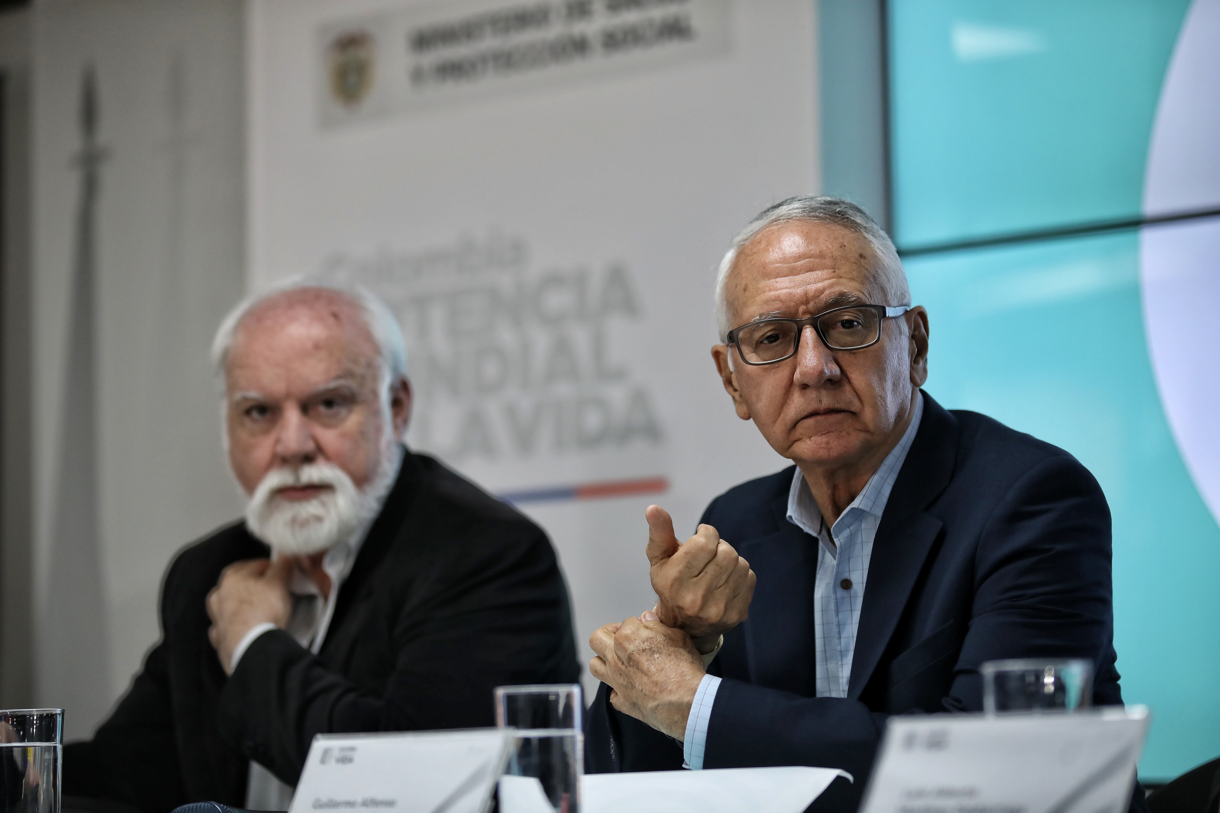 Guillermo Alfonso Jaramillo
Ministro de Salud, rueda de prensa Covid