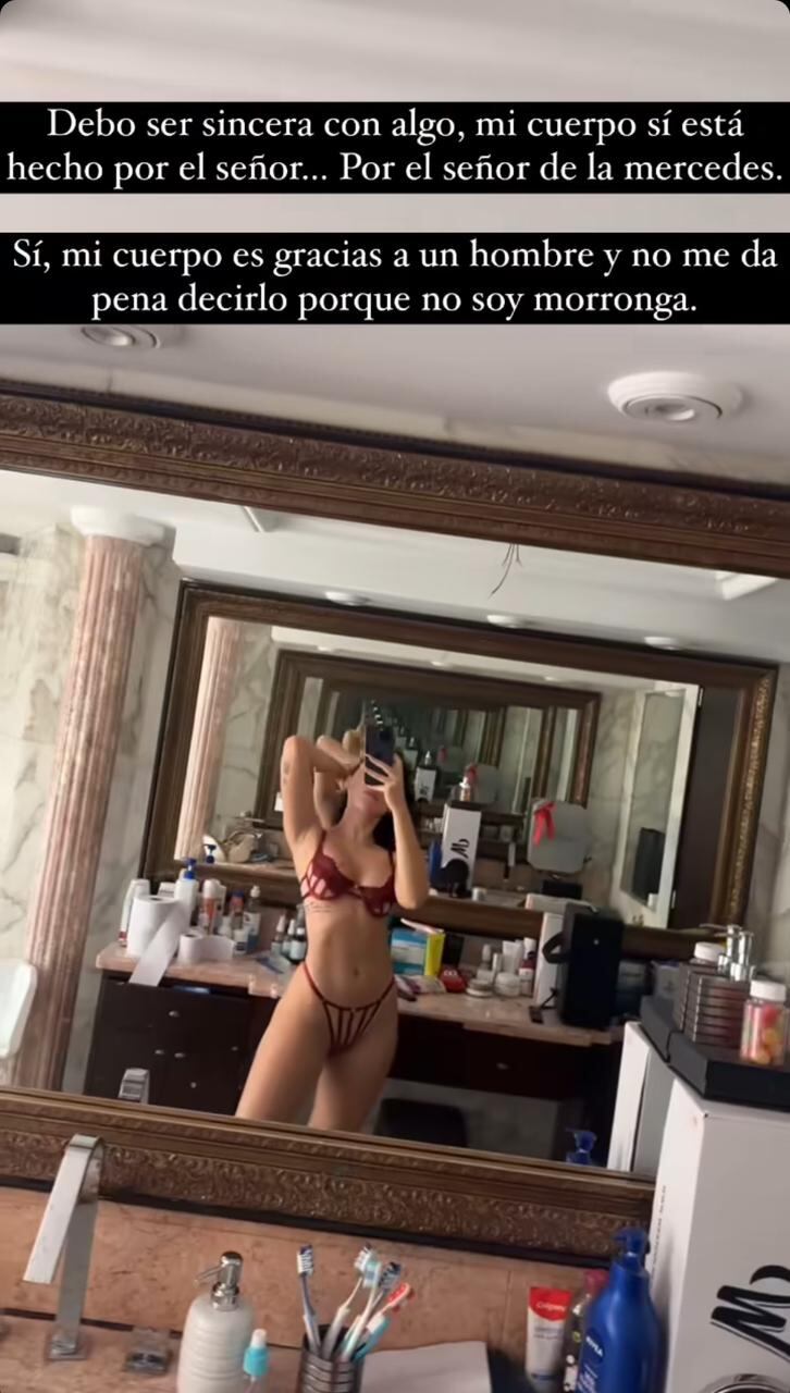 La famosa dejó a más de uno sin palabras con un video que subió.