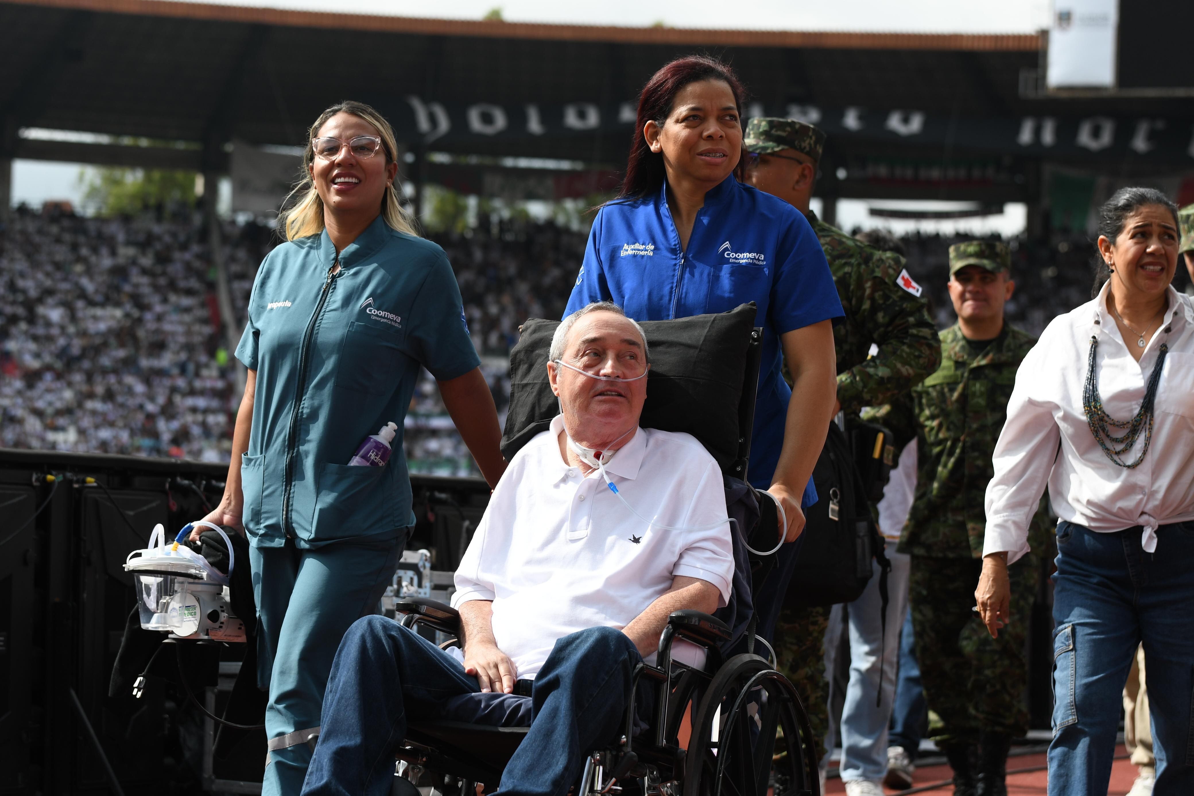 El 'Profe' Montoya recibió una ovación del público