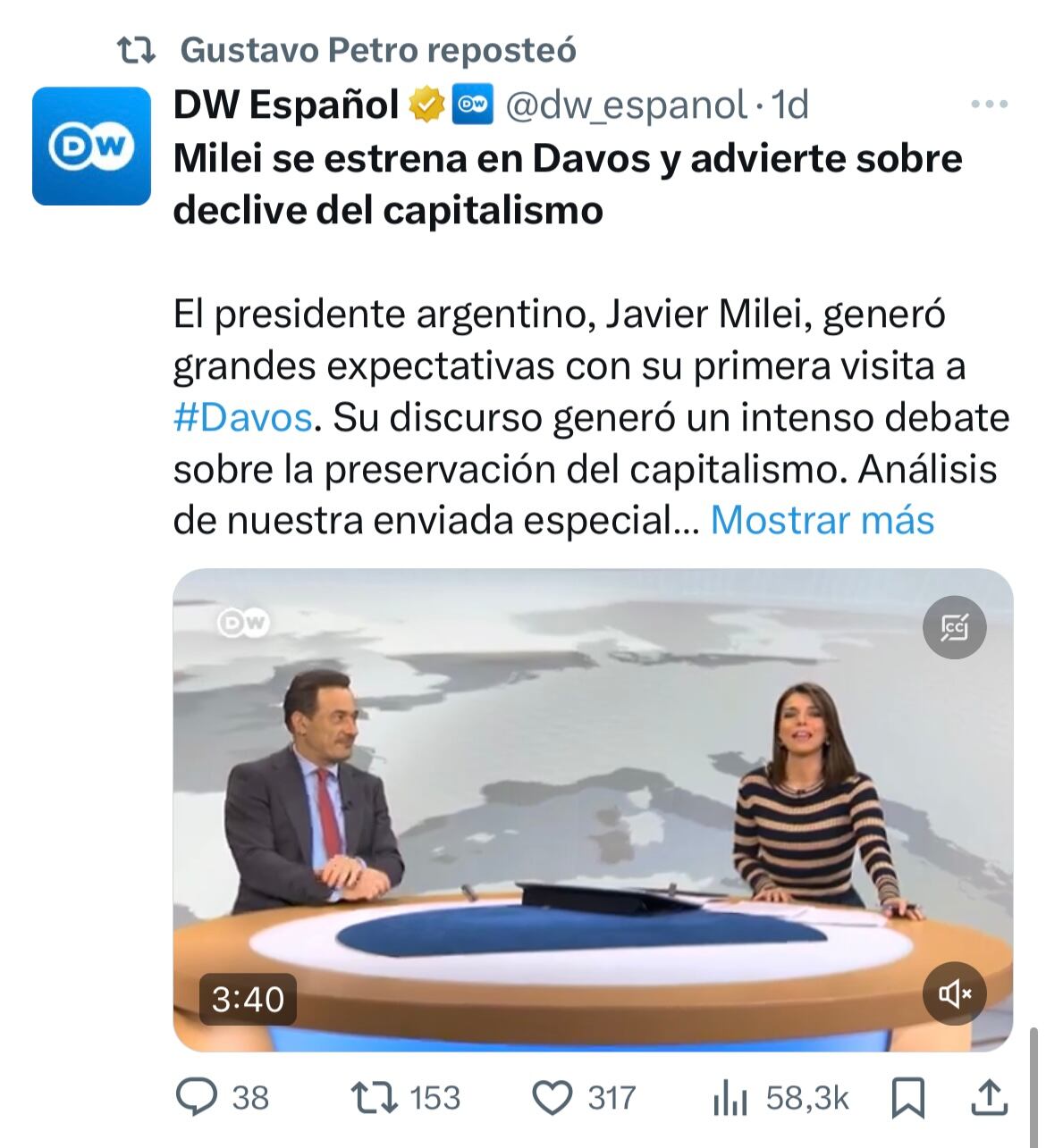 Resposteo presidente Gustavo Petro