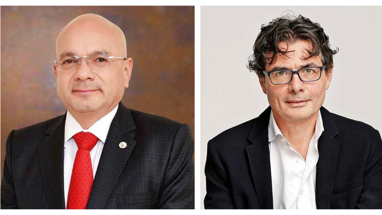 Iván Agudelo y Alejandro Gaviria.