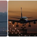 El vuelo 880 de Cathay Pacific partió de Hong Kong pocos minutos después de que la ciudad china recibiera el año nuevo el 1 de enero de 2025