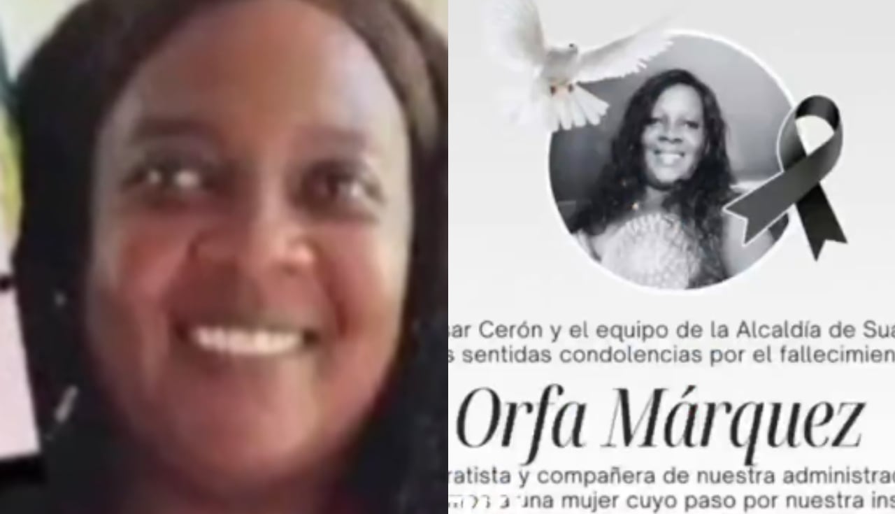 La mujer habría sido familiar de Francia Márquez.