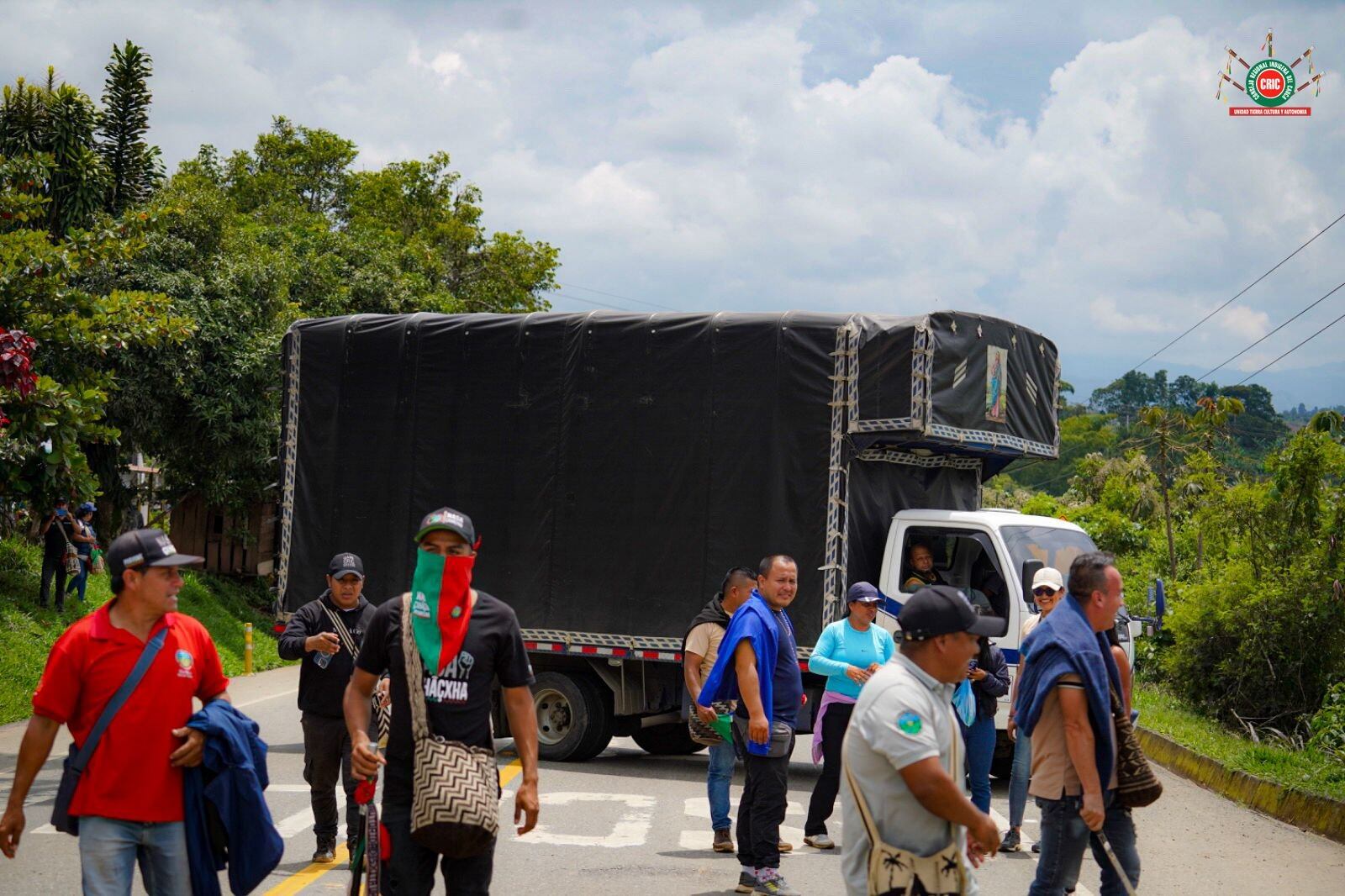 Bloqueos en la vía Panamericana.