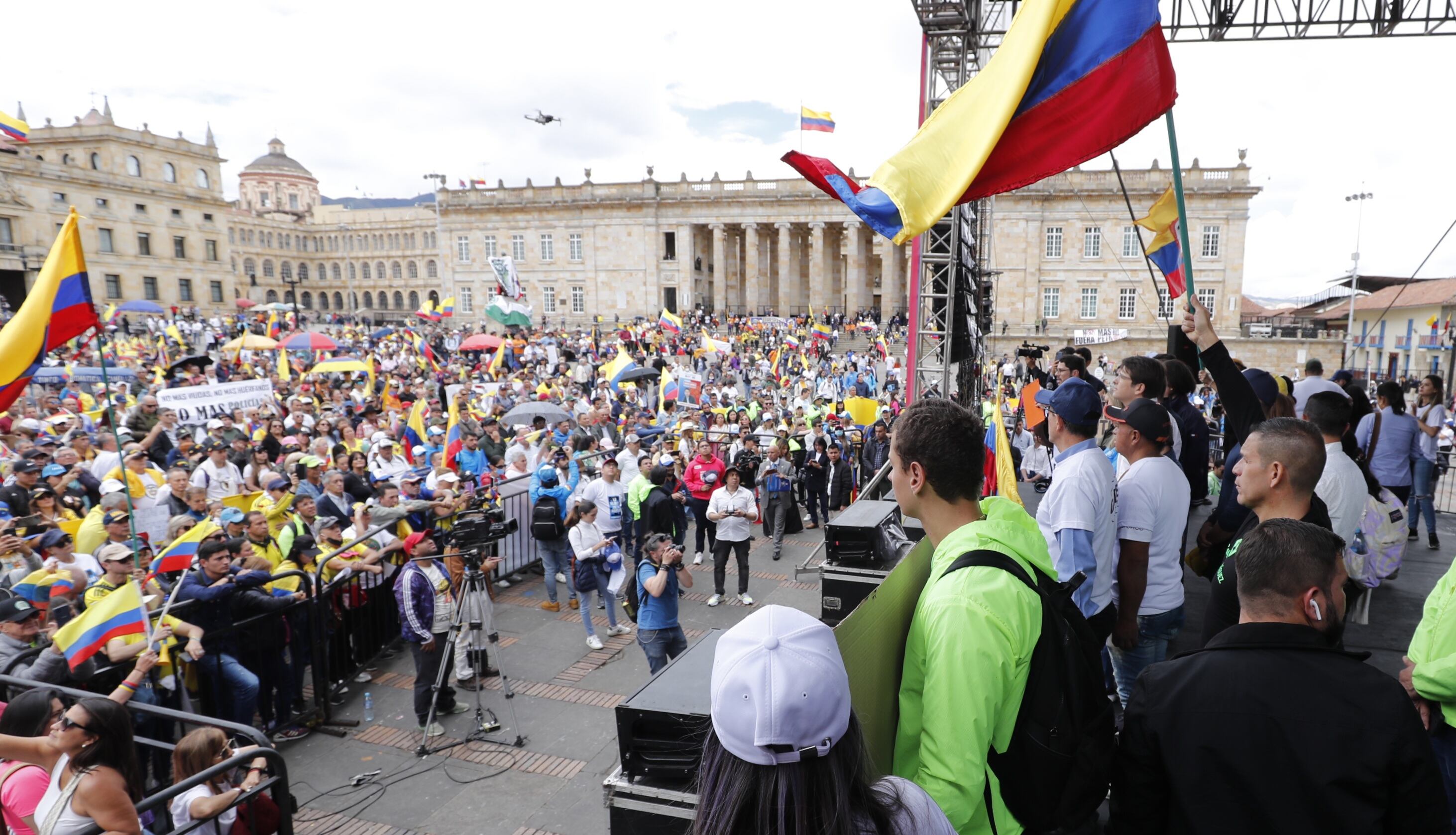 Marcha de la Mayoría 16 de agosto contra el gobierno de Gustavo Petro