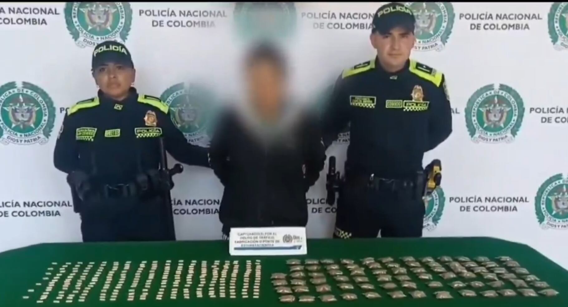 La abuela se identificó como vendedora informal.