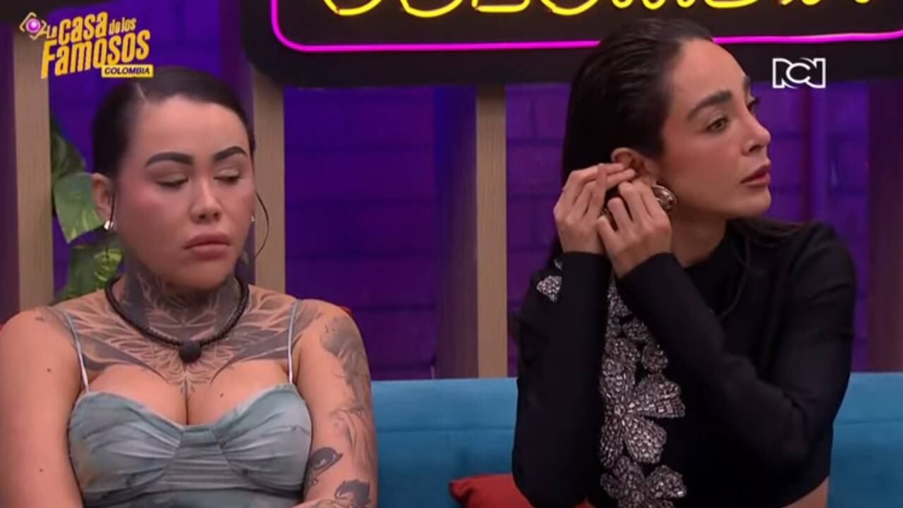 Yina Calderón y Mane chocaron de entrada.